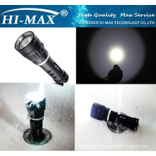 Hot sell Diving Backup light 1000lm xm-l u2 led diving flashlight